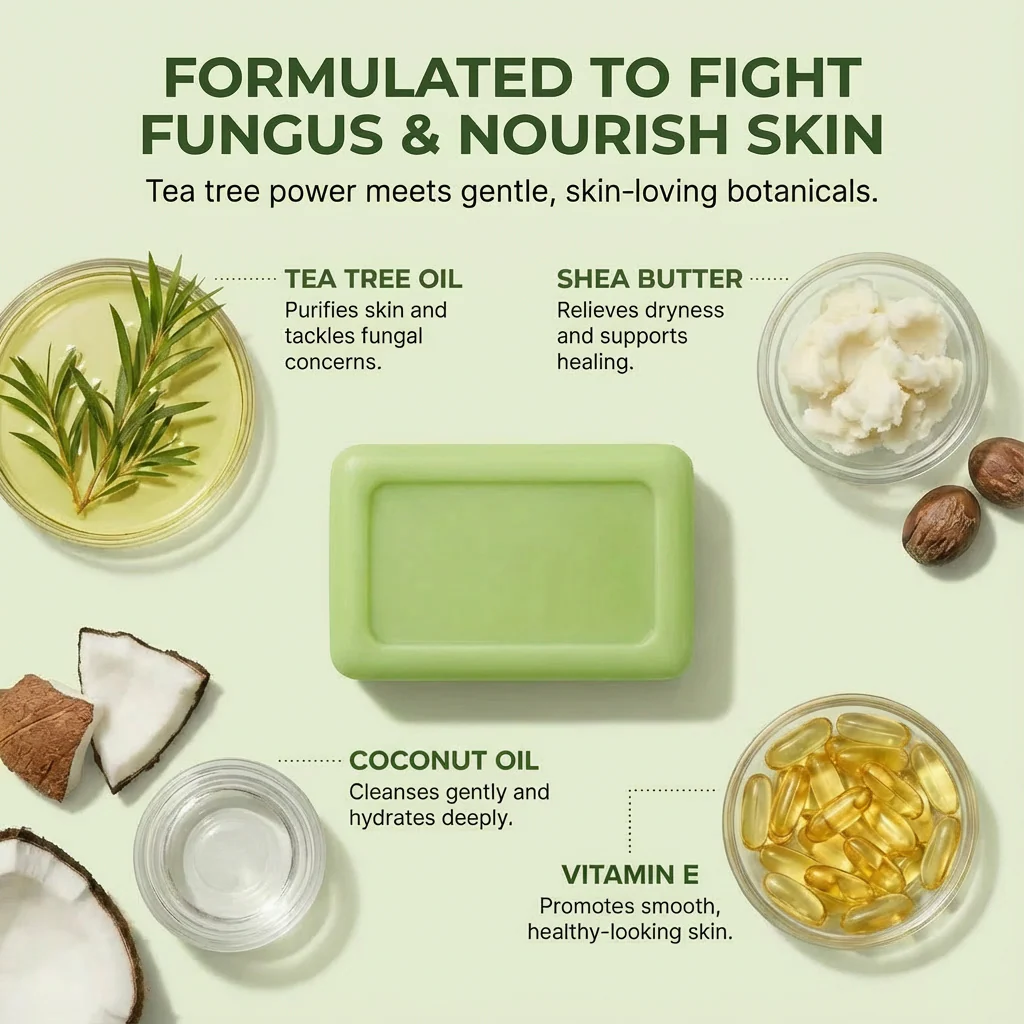 The Royce Derm AntiFungal Relief Soap Bar
