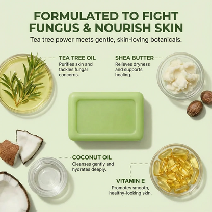 The Royce Derm AntiFungal Relief Soap Bar